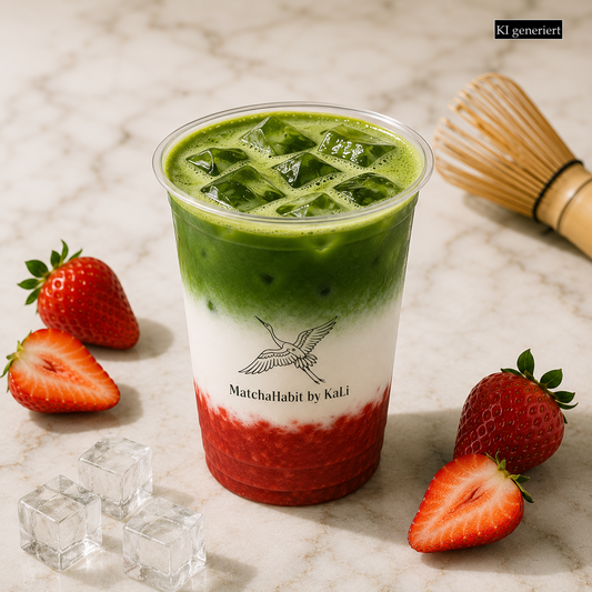Iced Strawberry Matcha